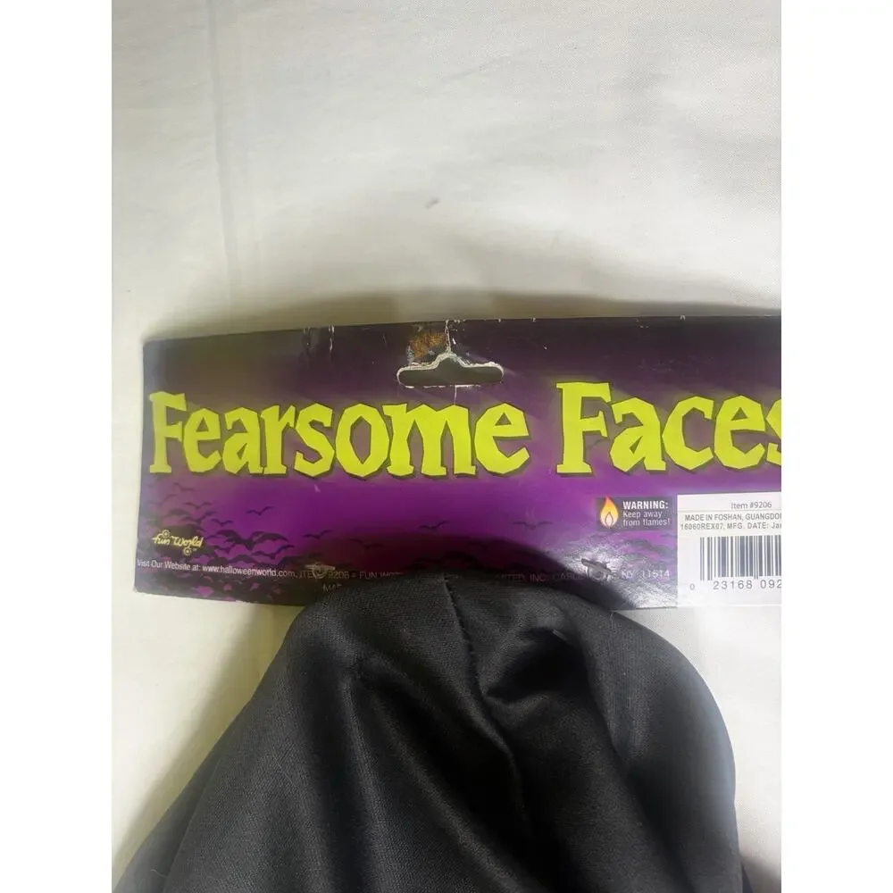 FUN WORLD DIV Scream Vintage FEARSOME FACES Halloween TAGGED collectable Mask